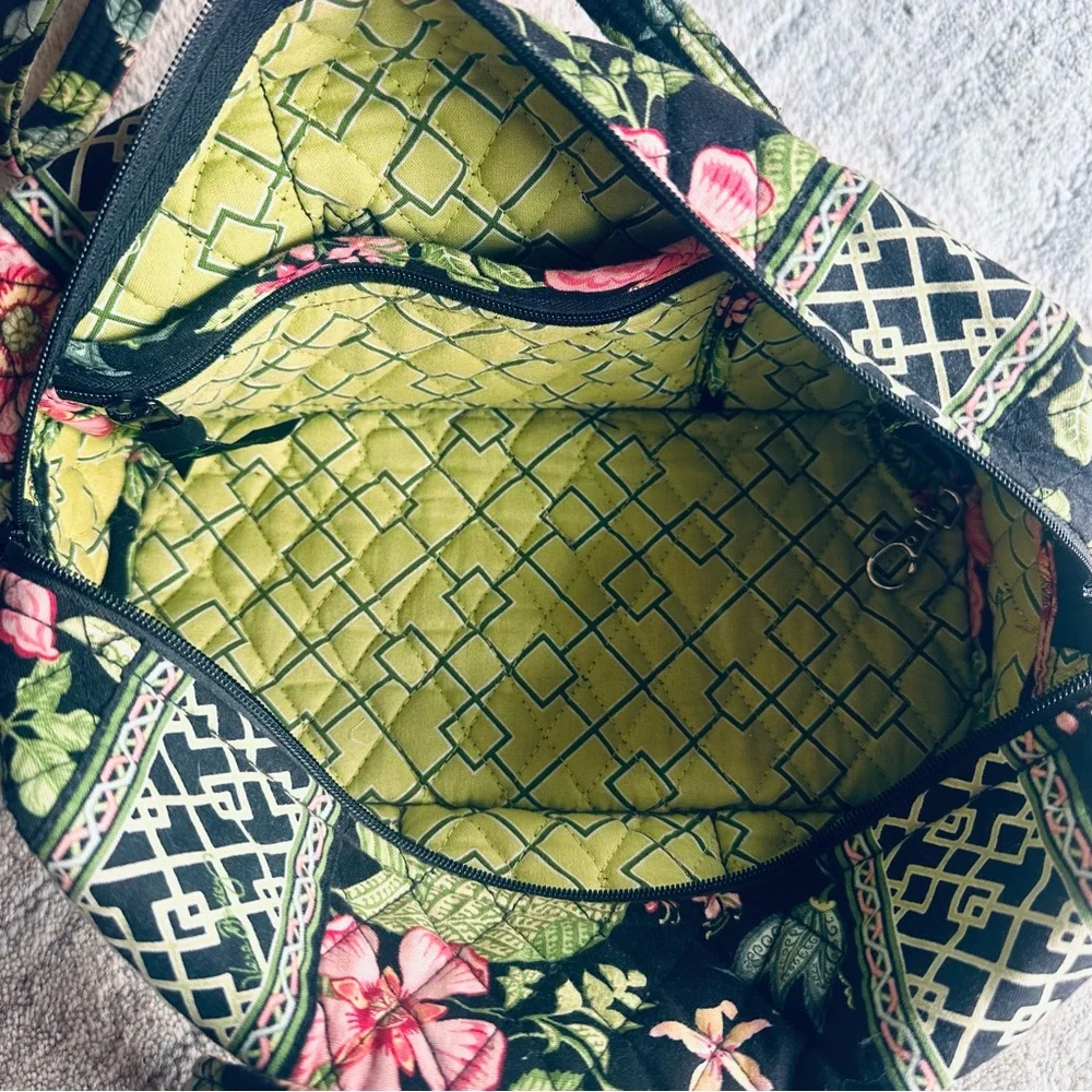 Vera Bradley Retired Botanica Small Duffel Bag - Picture 6 of 7